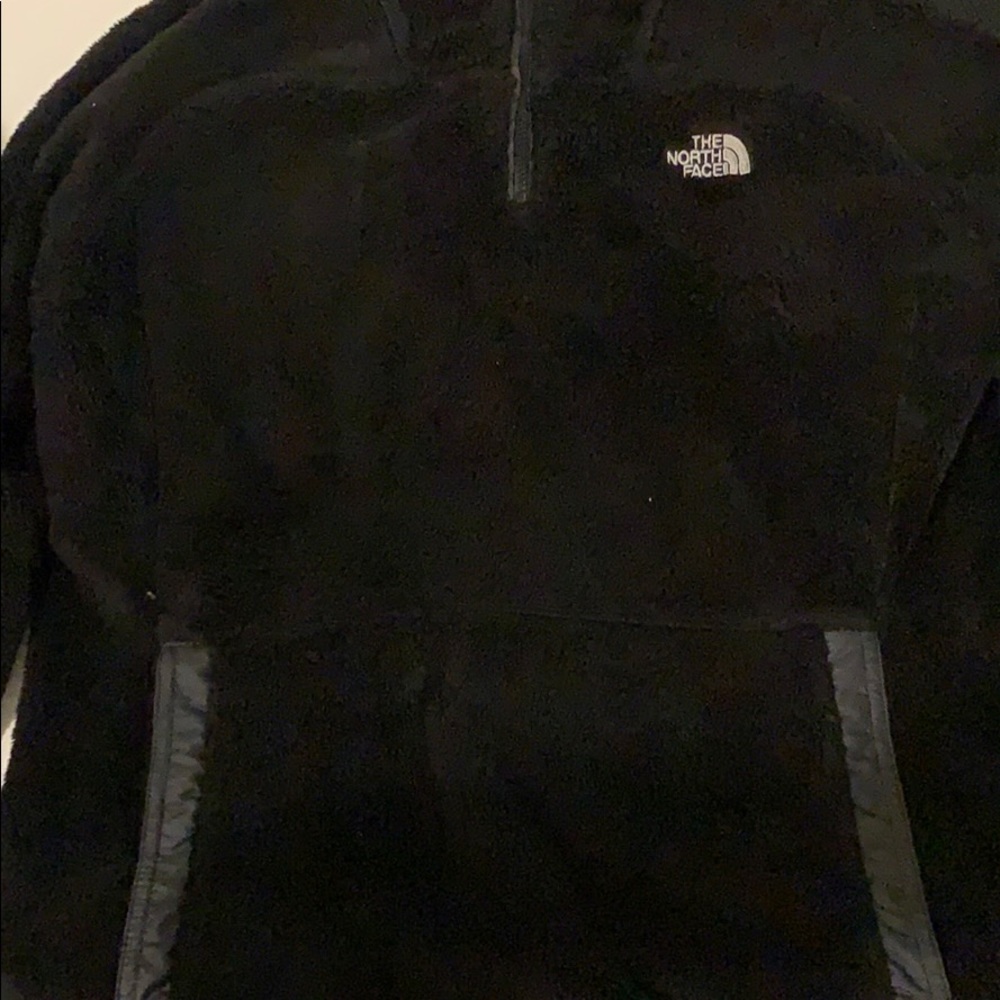 Thick fleece half zip